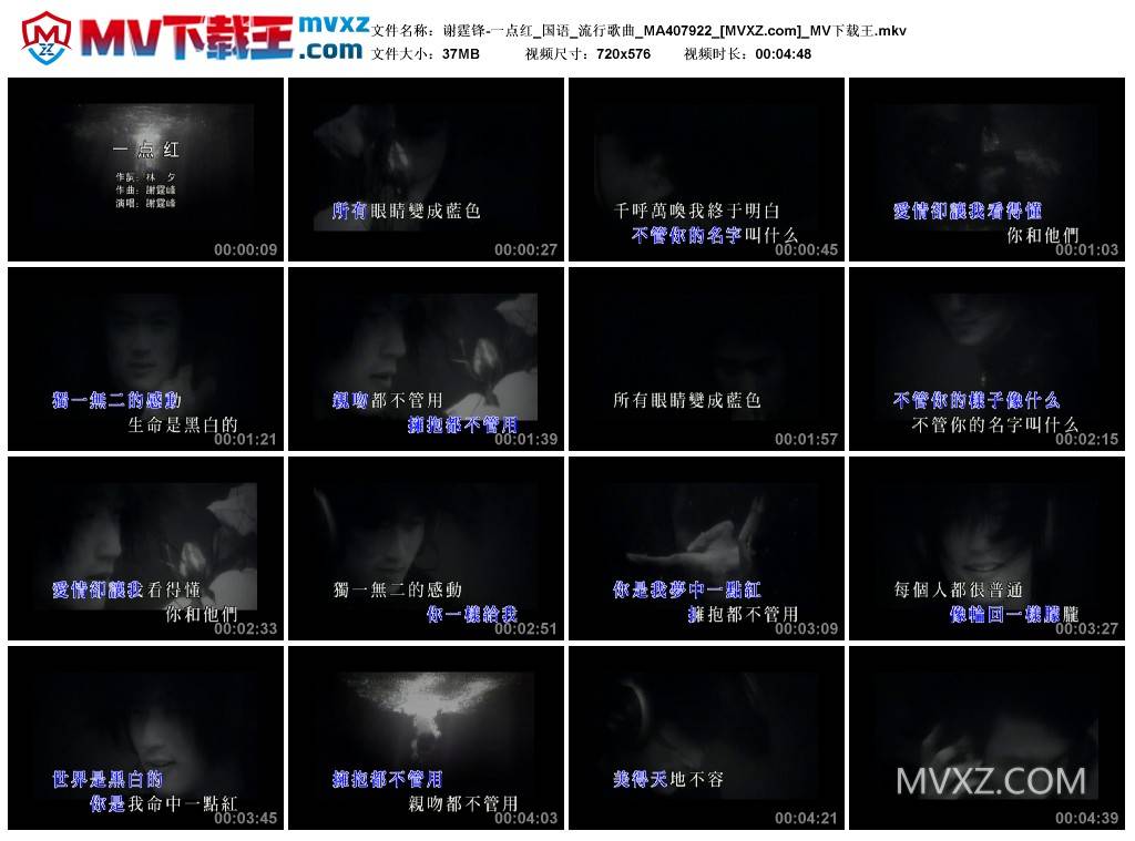 谢霆锋-一点红_国语_流行歌曲_MA407922